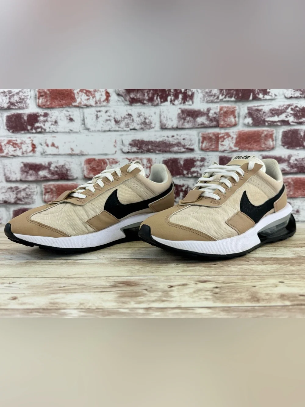 Women’s Nike Air Max Pre-Day Running-Gym Sneakers, Beige Oatmeal, US Size 7.5